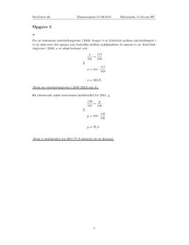 Opgave 5 Matematik HF C Juni 2010 (2.103)