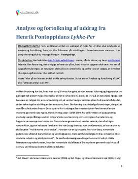 Lykke Per - Guldbesvarelse