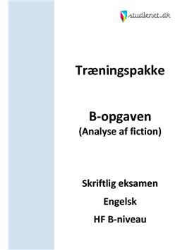 HF Engelsk B B-opgaven - Forbered dig til eksamen 2012