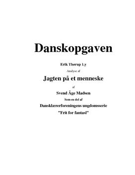 "Jagten på et menneske"