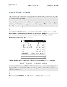 Download Opgave 9 Matematik STX A December 2011 Opgave 9 Matematik STX A December 2011