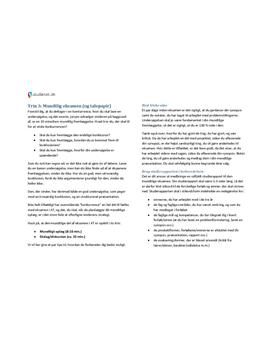 AT Eksamen 2012 - Vejledning til Talepapir og Eksamen i AT