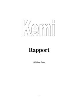 Kemi Rapport