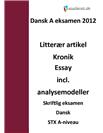 Dansk A skriftlig eksamen STX - Forbered dig til eksamen 2012