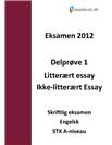 Engelsk A skriftlig eksamen STX - Forbered dig til eksamen 2012