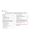 Happy Birthday, 1951 - Guldnoter Happy Birthday, 1951 - Guldnoter