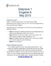 Delprøve 1  Engelsk A 25. maj 2010 (STX)