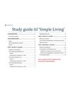 Simple Living - Guldnoter Simple Living - Guldnoter