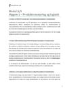 Opgave 1 Modul A/S Produktionsstyring og logistik