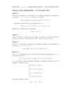 Opgaver uden hjælpemidler Matematik HHX A december 2011