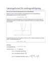 Bevis for løsningsformlen for andengradsligningen (mundtlig matematik eksamen) Bevis for løsningsformlen for andengradsligningen (mundtlig matematik eksamen)