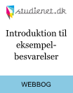 Introduktion til eksempelbesvarelser Introduktion til eksempelbesvarelser