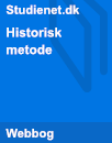 Historisk Metode Historisk Metode