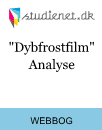 Dybfrostfilm | Analyse Dybfrostfilm | Analyse
