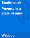 Poverty is a state of mind | Analysis Poverty is a state of mind | Analysis