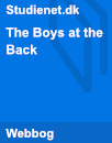 The Boys at the Back | Analysis The Boys at the Back | Analysis