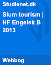 Slum tourism | Paper Slum tourism | Paper
