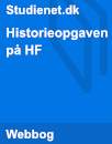 Historieopgaven på HF Historieopgaven på HF