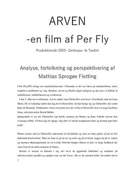 Arven Per Fly - Studienet.dk