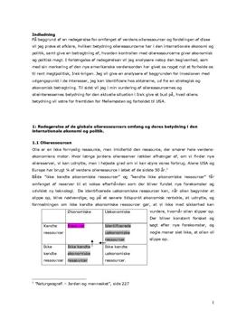 SRP om Oliepolitik i Irak i Samfundsfag A og Naturgeografi B