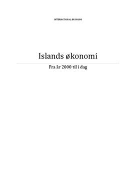 Islands økonomi