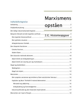 Marxisme - Ideologiens Historie og Betydning