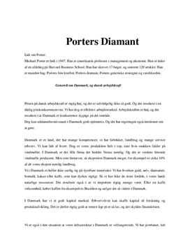 IØ - Porters diamant om Danmark