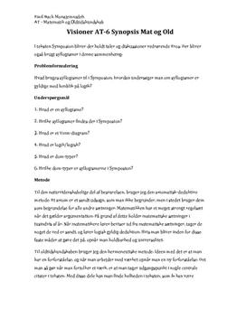synopsis eksempel matematik
