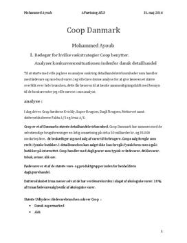 Coop Danmark | Afsætning A