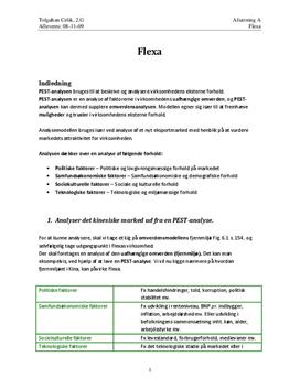 Flexa - Internationalisering | Afsætning A