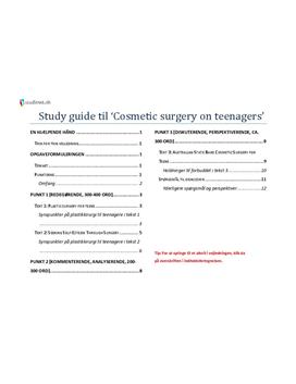 Cosmetic Surgery on Teenagers