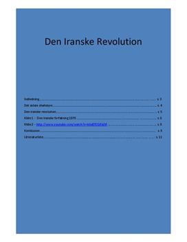 Den Iranske Revolution og analyse af Den Iranske Forfatning 1979