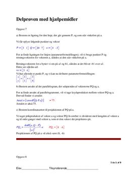 Eksamenssæt | Matematik A | 1. juni 2010 | Sæt 2