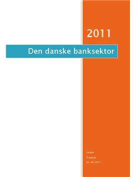 Den danske banksektor