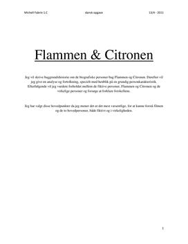 Flammen & Citronen | Analyse