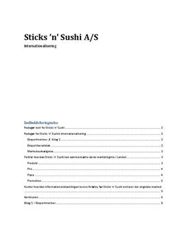Sticks 'n' Sushi Internationalisering