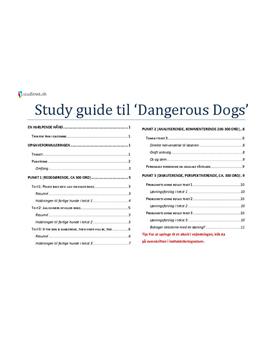 Dangerous Dogs Studienet Dk