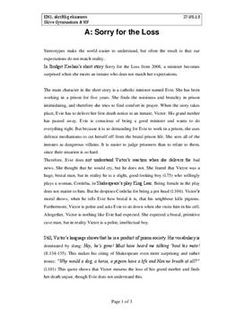 engelsk essay analyse og fortolkning engelsk essay analyse og fortolkning