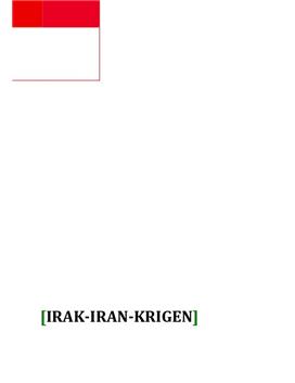 Iran-Irak-krigen