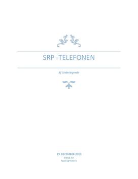 SRP om telefonen i Fysik og Historie