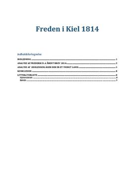 Freden i Kiel 1814