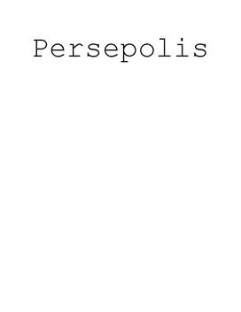 SRP: Analyse af "Persepolis" og det islamiske styre i Iran