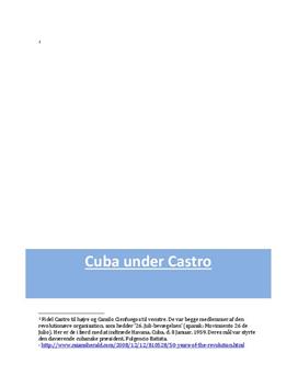 Cuba under Fidel Castro