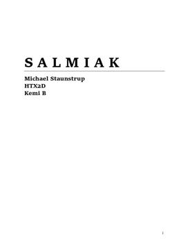 Fremstilling af Salmiak - Rapport i Kemi
