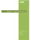 Rapport om Ostwalds Fortyndingslov: pH og protolysegrad | Kemi A