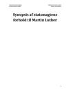 Synopsis: Luther og statsmagten
