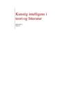 SRP: Kunstig intelligens i teori og litteratur og "Drømmer androider om elektriske får?"