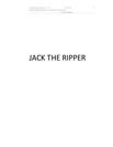 SRP om Jack the Ripper i Historie A og Engelsk A