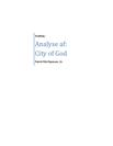 Analyse af City of God (Cidade de Deus)