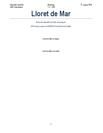SOR-analyse af rejsemålet Lloret de Mar | Afsætning A